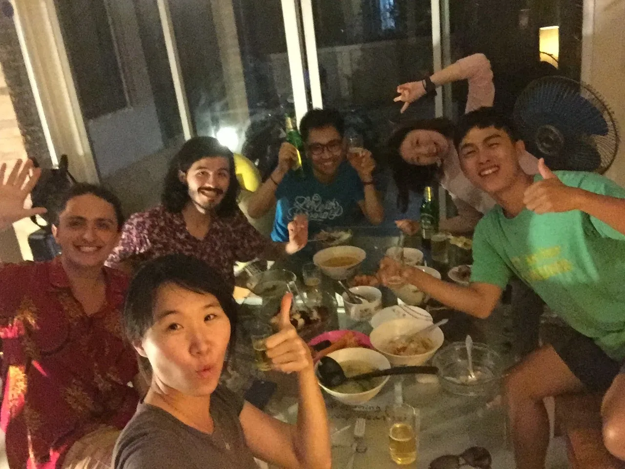 저녁마다 맥주를 마셔서 살이 찔 수 있습니다.